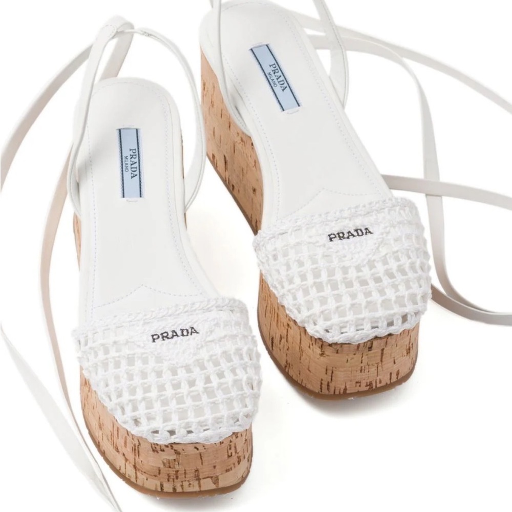 Prada wedges